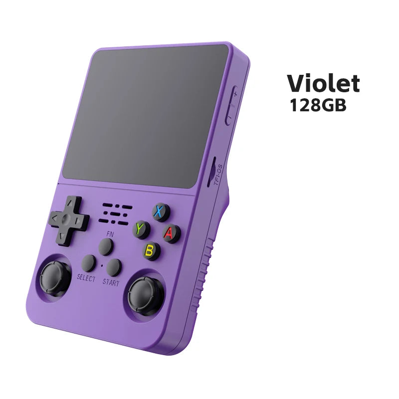 BOYHOM R36S Retro Handheld Video Game Console Linux System 3.5 Inch IPS Screen R35s Pro Portable Pocket Video Player 64GB Games
