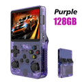 New R36S Retro Handheld Game Console 3.5-inch IPS Screen Large Storage: 64GB / 128GB Arkos System Supports Multiple Languages