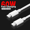 VIKEFON USB C Cable to USB C 60W Fast Charging Charger Cable Supports Fast Charging For iPhone 16 15 Samsung Xiaomi Huawei etc