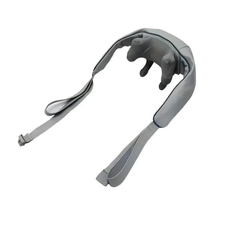 Electric Neck Massager, Portable Smart Cervical Massage-Grey