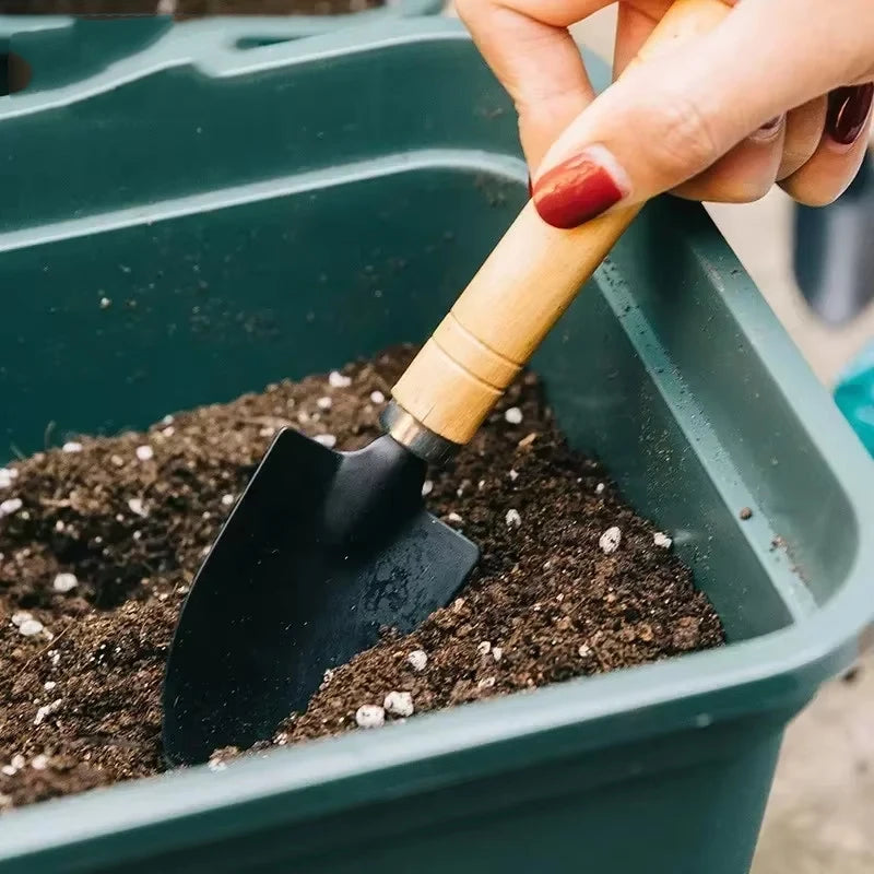3Pcs/Set Mini Garden Tool Set For Garden Plants Flower Pot Cactus Vegetables Digging Weeding Indoor Small Plants Garden Tools