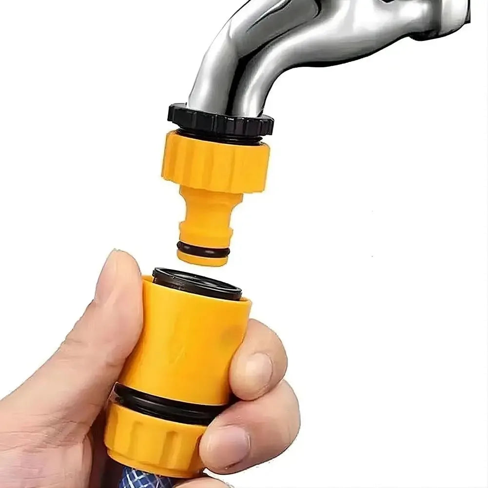 10pcs Hose Faucet Quick Connector 3/4 & 1/2 Inch Graden Hose Water Tap Threaded Connector Faucet Adapter For Garden Irrigation